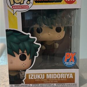Funko Pop! My Hero Academia Izuku Midoriya Figure - Green and Black